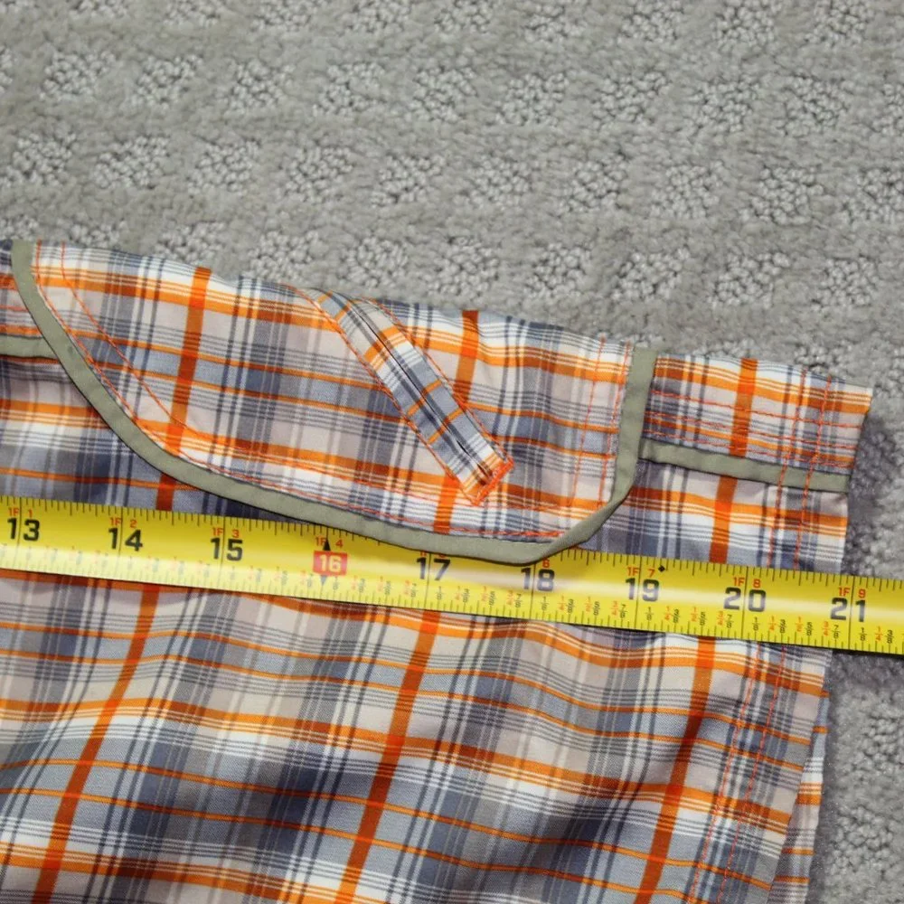 North Face Men's Size 32 Orange and Grey Swim Trunks
